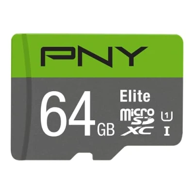 Image de PNY Elite microSDXC 64GB UHS I Clase 10