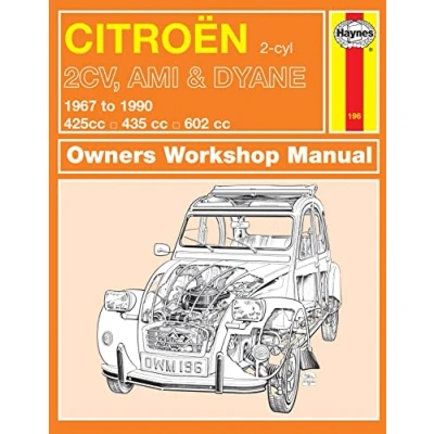 Image de Citroen 2CV, Ami &amp; Dyane (67 90) Haynes Repair Manual