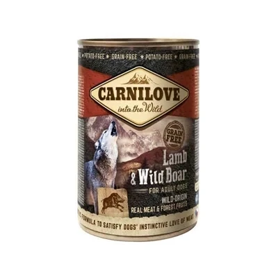 Afbeelding van 6x400 gr Carnilove dog blik lam / wild zwijn hondenvoer