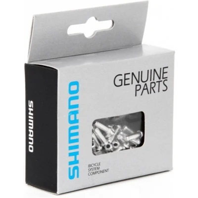 Afbeelding van Anti rafel nippel Shimano ø1.2mm aluminium zilver (100 stuks)