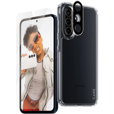 Afbeelding van PanzerGlass Care By Flagship (1 Stuk, Samsung Galaxy A36), Smartphone beschermfolie, Transparant