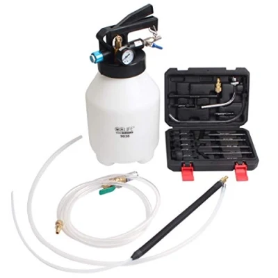 Afbeelding van CCLIFE 6 l olievulgereedschap voor versnellingsbak met 15 adapters, transmissieolie vulset