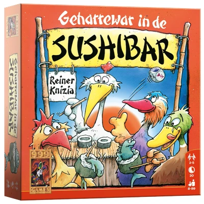 Afbeelding van Geharrewar in de Sushibar (NL)
