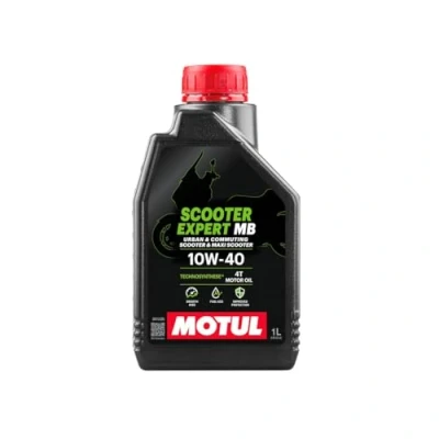 Afbeelding van Motul Scooter Expert, 4T 10W 40 1L Motorolie 105935 MERCEDES BENZ: Vito Mixto, Minibus, Sprinter 3 T Van, FIAT: Ducato II Platform/Chassis