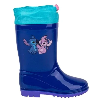 Afbeelding van Kinderregenlaarzen Stitch Blauw Schoenmaat 29