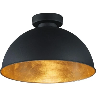 Afbeelding van REALITY JIMMY Plafonniere Zwart excl. 1x E27 60W D: 31 cm