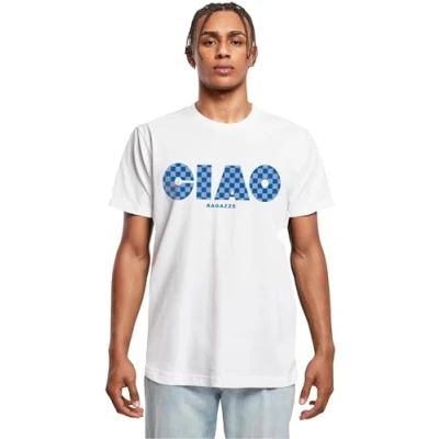 Afbeelding van Mister Tee Mt3303pc ciao Girls T shirt voor heren (1 stuk), Wit, 5XL