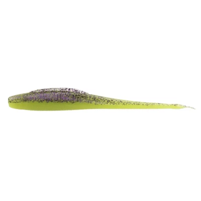 Afbeelding van Zeck BA Shaky Stick Shad 8cm Purple Chartreuse (9pcs)
