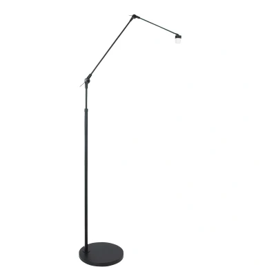 Afbeelding van Steinhauer vloerlamp Prestige chic zwart metaal 3793ZW