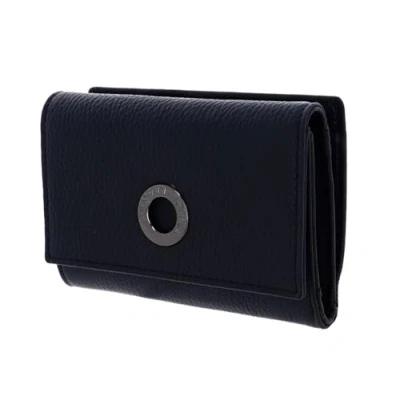 Afbeelding van Mandarina Duck Hera 3.0 Portafoglio/rood, damesportemonnee, zwart (black), 3 x 10 14,5 cm (B H D), Jurk Blauw