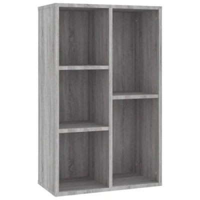Image de vidaXL Bibliothèque/Buffet sonoma gris 50x25x80 cm bois d&#039;ingénierie826612