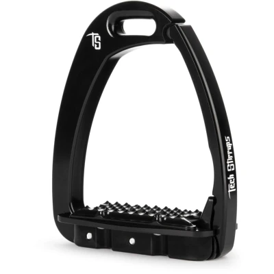 Afbeelding van Tech Stirrups Stijgbeugels Venice Children Zwart/Zwart