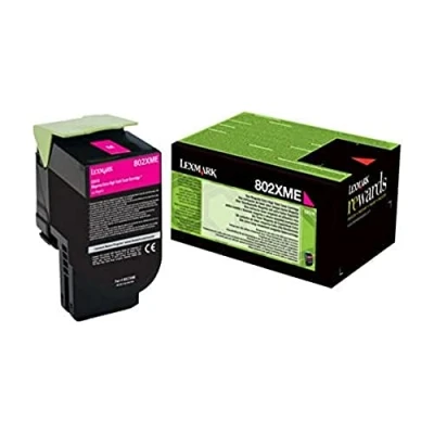 Afbeelding van Lexmark 80C2XM0 (802XM) Toner Magenta Extra hoge capaciteit