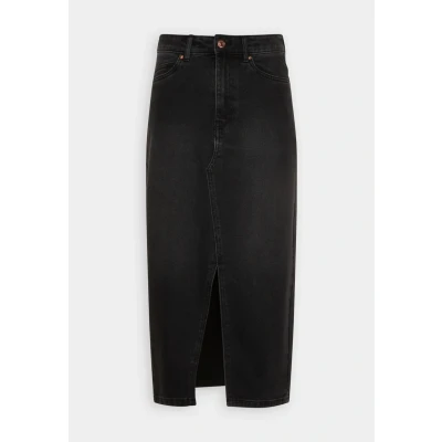 Afbeelding van Vero Moda Vmveri Skirt Jeansrok, Dames, Maat: Small, Black