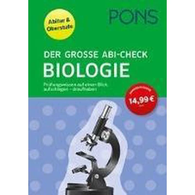 Afbeelding van PONS Der große Abi Check Biologie