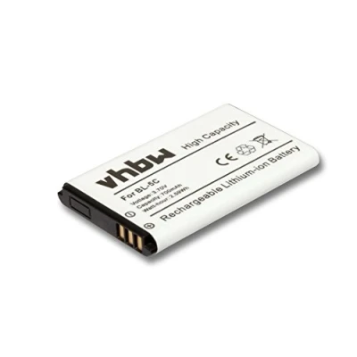 Afbeelding van vhbw Batterij compatibel met Philips Avent SCD600, SCD600/10 babyfoon, TopCom BabyViewer 2500, 4500 vervanging voor 1ICP06/35/54 (700 mAh, 3,7 V)