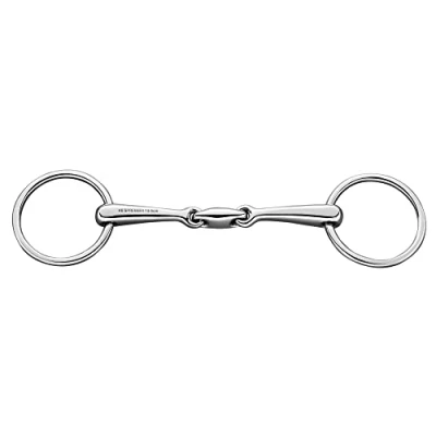 Afbeelding van Sprenger Watertrens MAX Control Bradoon 12mm Dubbel Gebroken 13,5cm