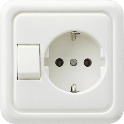 Afbeelding van REV 0500110551 Wisselschakelaar Wit