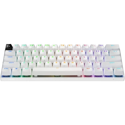 Afbeelding van Logitech G PRO X 60 Lightspeed Draadloos Gaming Toetsenbord RGB Tactile Qwerty Wit