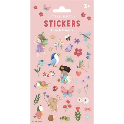 Afbeelding van Little dutch stickers rosa and friends