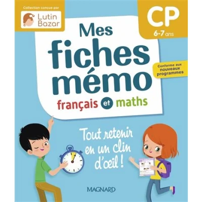 Image de Mes fiches mémo Français et Maths CP