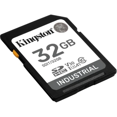 Image de Kingston Industrial Carte mémoire flash 32 Go A1 / Video Class V30 UHS I U3 Class10 microSDHC