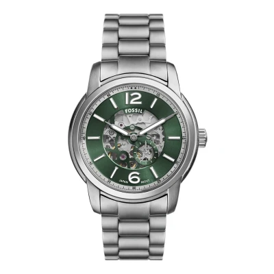 Afbeelding van Fossil heren Heritage horloge ME3262 in de kleur Zilver