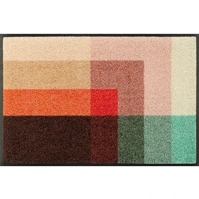 Afbeelding van wash+dry Modulox Deurmat, 40 x 60 cm, voor binnen en buiten, wasbaar, meerkleurig