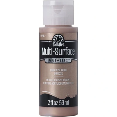 Afbeelding van Multi surface Acrylverf 6304 Rose Gold Folkart 59 ml