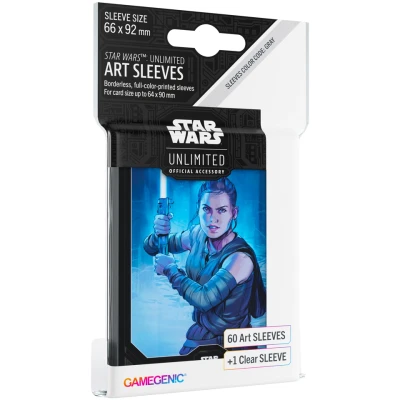 Afbeelding van Gamegenic Star Wars: Unlimited Art Sleeves: Rey (60 stuks)