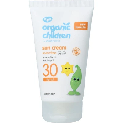 Afbeelding van Green People Organic Children&#039;s Zonnecrème SPF30