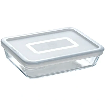 Afbeelding van Pyrex Cook &amp; Freeze Schaal Rechthoek met Deksel 22 x 17cm