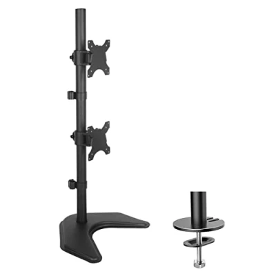 Afbeelding van TECHly ICA LCD 2520V Monitorvoet 2 voudig 33,0 cm (13) 68,6 (27) Draaibaar, In hoogte verstelbaar, Kantelbaar, Zwenkbaar, Staand