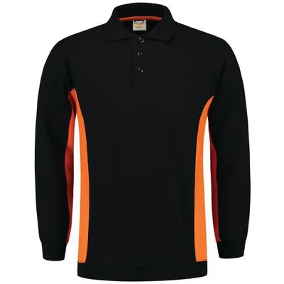 Image de Sweat Col Polo Bicolor Poche Poitrine TRICORP WORKWEAR