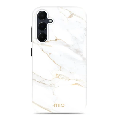 Afbeelding van MIO by Mobilize White Marble Magsafe Compatible for Samsung A35 5G