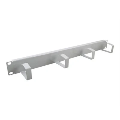 Image de EFB Elektronik Panneau d&#039;agencement de câbles rack RAL 9005, noir profond 1U 19&quot;
