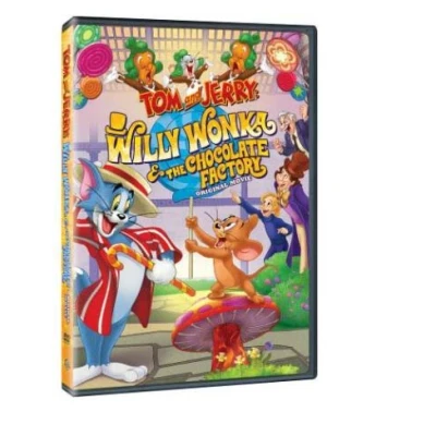 Afbeelding van Tom &amp; Jerry Sjakie En De Chocoladefabriek (DVD)