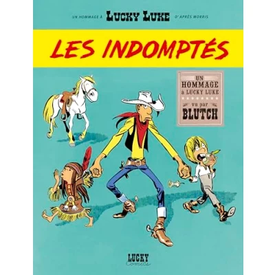 Afbeelding van Lucky luke vu par ...les indomptes