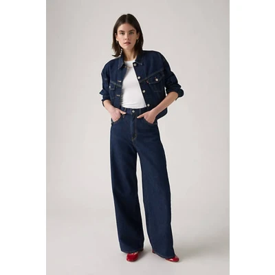 Afbeelding van Levi&#039;s Cinch Baggy Jeans Women&#039;s 29X29 Blauw / Reign Of The Rinse