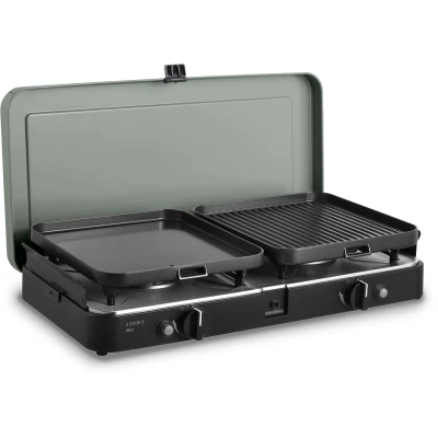 Afbeelding van Cadac 2 Cook 3 Pro Deluxe pits Kooktoestel Zwart Gaskooktoestel Opbouw