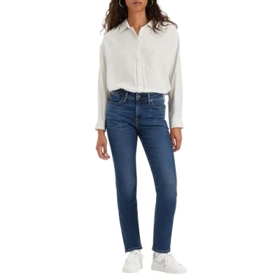 Image de Levi&#039;s Femme Jeans Slim 712 Fit, Blue Wave Dark, 31W / 30L
