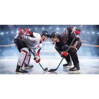 Afbeelding van Strandlaken IJshockey Badhanddoek 70 x 140 cm