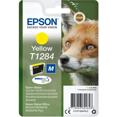 Afbeelding van Originele inkt cartridge Epson C13T12844022 Geel