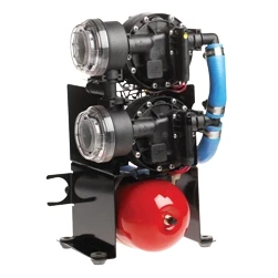 Afbeelding van Johnson pump aqua jet duo waterdruksysteem wps 10.4 24v/200w 36l/min max. 2.8bar stalen tank 2l