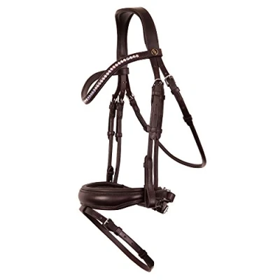 Image de BR Bride Southam Bridon Muserolle Marron/argent Full