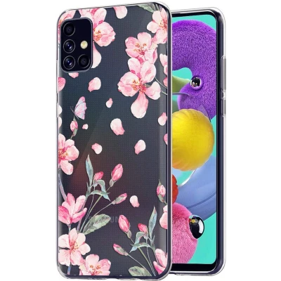 Afbeelding van imoshion hoesje Geschikt voor Samsung Galaxy A51 Design Blossom Watercolor