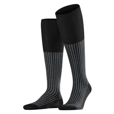 Afbeelding van Falke Kniekousen Black mix, Heren, Maat: 39/40, mix