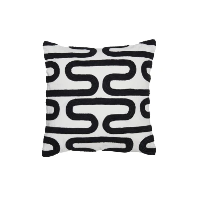 Afbeelding van Light &amp; Living Kussen OSHAWA 45x45cm Zwart