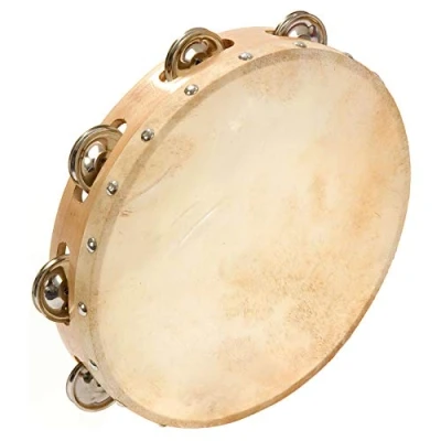 Afbeelding van Percussion Plus PP873 Budget Tambourine, 25cm Tamboerijn