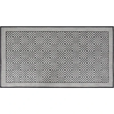 Afbeelding van Buitenkleed omkeerbaar 80x150 cm grijs en wit